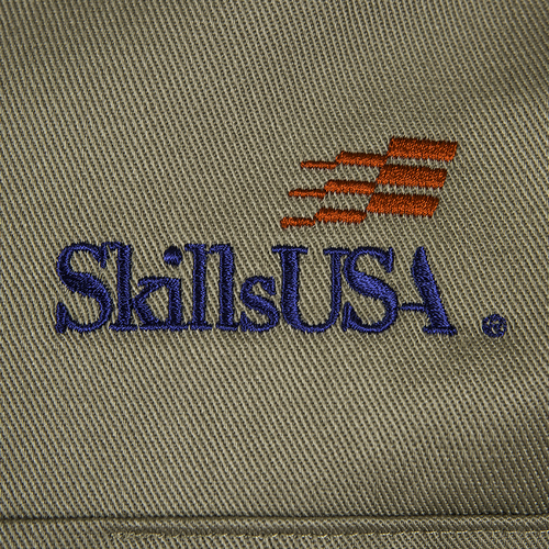 Dickies® Khaki Long Sleeve Work Shirt image thumbnail