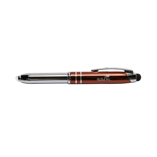 Ballpoint Pen with Stylus and LED Light image thumbnail