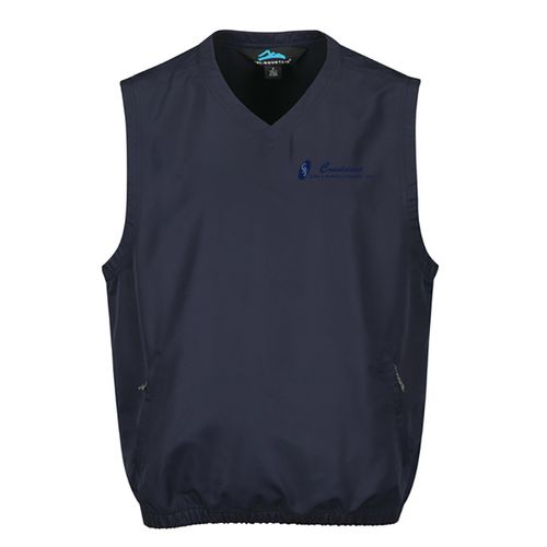 Men's Navy Wind Vest image thumbnail