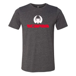 Image of SJBS95 Poly/Cotton Crew Logo Tee