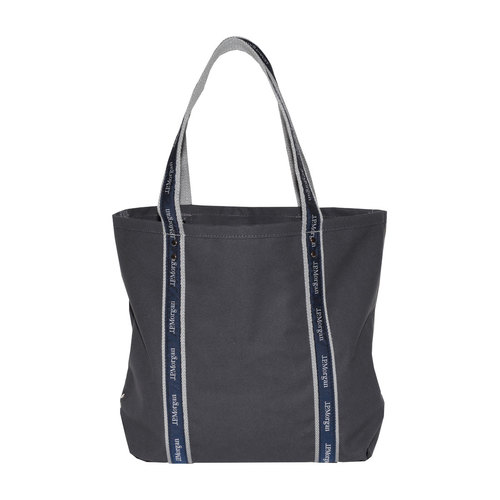 Canvas Tote - Gray (JPM logo) image thumbnail