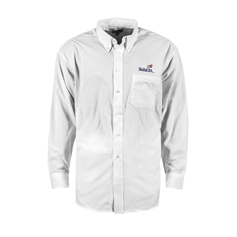 Men's Official White Dress Shirt | SkillsUSA Store