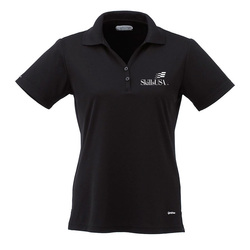 Image of Women's Black Performance Polo