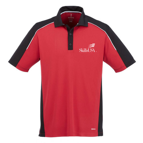 Men's Red & Black Sport Polo image thumbnail