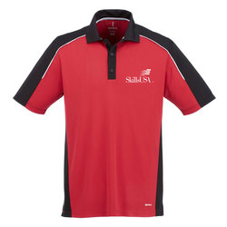 Image of Men's Red & Black Sport Polo