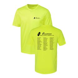 Image of Hi Vis Yellow Performance T-Shirt