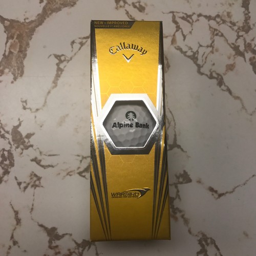 CALLAWAY WARBIRD GOLF BALLS image thumbnail