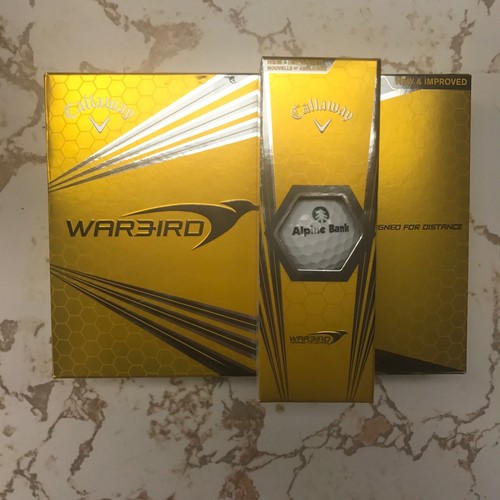 CALLAWAY WARBIRD GOLF BALLS image thumbnail