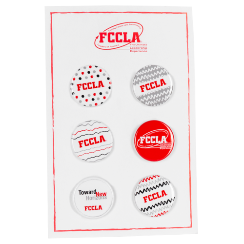 6 Piece Button Pack  image thumbnail