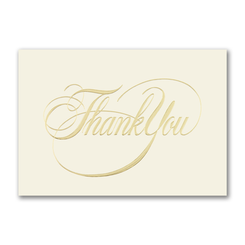 Elegant Thank You Card (Pkg 25) image thumbnail