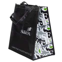Image of Laminated 100% Recycled Shopper