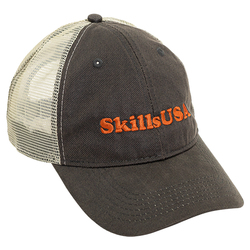 Image of Weathered Canvas Mesh Back Cap