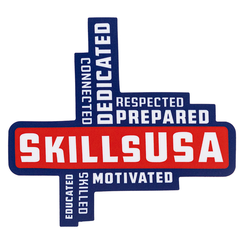 SkillsUSA Word Cloud Decal image thumbnail