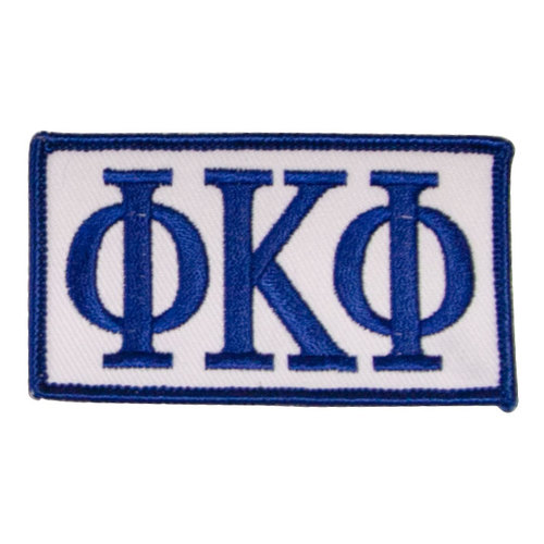 ΦΚΦ Greek Letters Patch image thumbnail