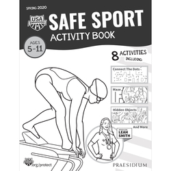 Image of Safe Sport Coloring Book – Ages 5-11 – 10/PK