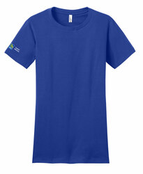 Image of Fitted Tee - Women's Blue