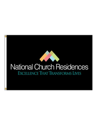 Image of Custom National Church Residences Flag