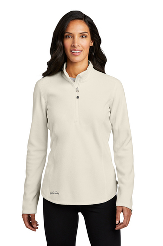 Eddie Bauer Ladies 1/2-Zip Microfleece Jacket image thumbnail