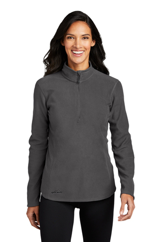 Eddie Bauer Ladies 1/2-Zip Microfleece Jacket image thumbnail