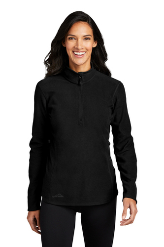 Eddie Bauer Ladies 1/2-Zip Microfleece Jacket image thumbnail