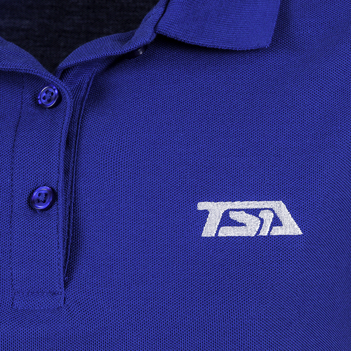 Women's Royal Blue Polo image thumbnail