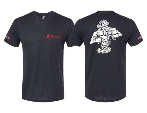 Mueller Cobranded Black Next Level T-Shirt image thumbnail