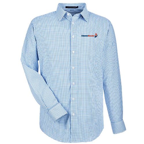 D&J Men's Micro Windowpane Shirt image thumbnail