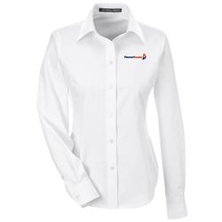 Image of D&J Ladies' Solid Oxford