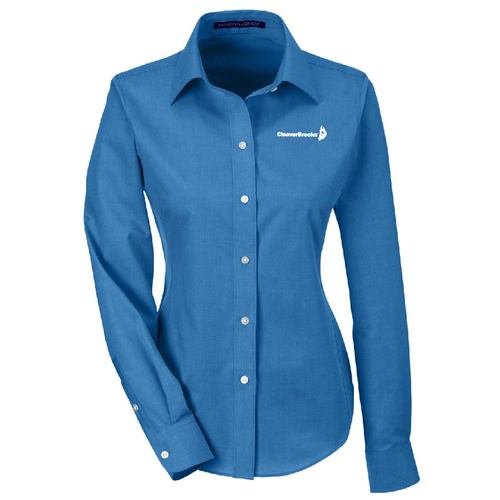 D&J Ladies' Solid Oxford image thumbnail