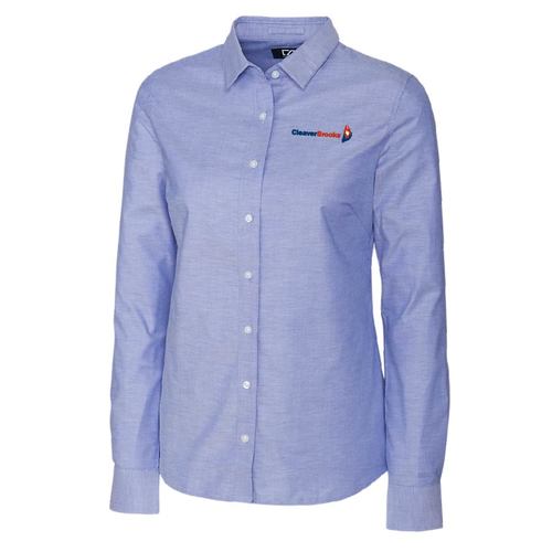 C&B Ladies L/S Stretch Oxford image thumbnail