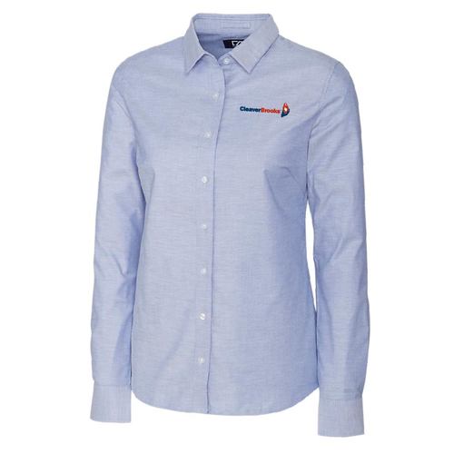 C&B Ladies L/S Stretch Oxford image thumbnail