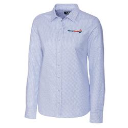 Image of C&B Ladies L/S Stretch Oxford Stripe