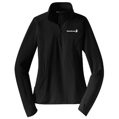 Ladies Stretch 1/2-Zip Sport Pullover image thumbnail