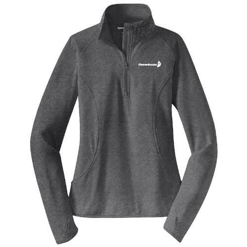 Ladies Stretch 1/2-Zip Sport Pullover image thumbnail