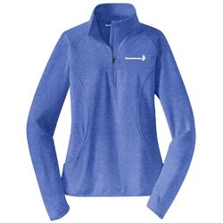 Image of Ladies Stretch 1/2-Zip Sport Pullover