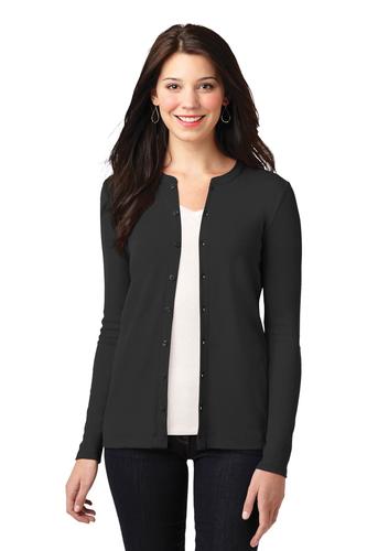 Port Authority® Ladies Concept Stretch Button-Front Cardigan image thumbnail