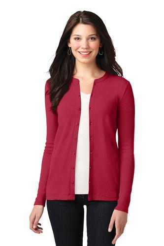 Port Authority® Ladies Concept Stretch Button-Front Cardigan image thumbnail