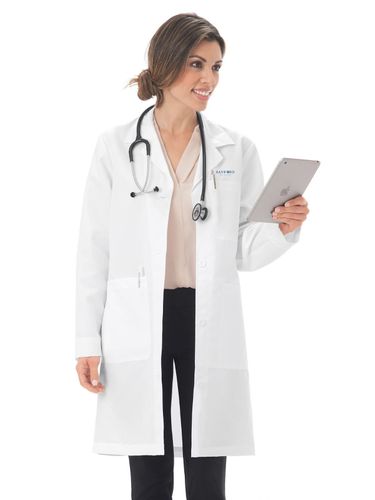 Size 0-24W - Women's 37" Twill Lab Coat image thumbnail