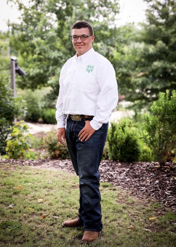 Men's 4-H Easy Care White Shirt • XS-3XL image thumbnail