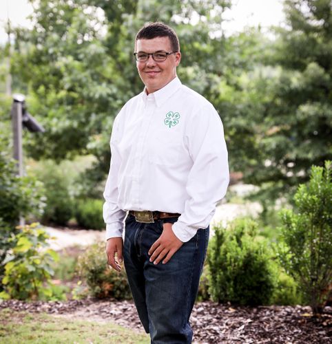 Men's 4-H Easy Care White Shirt • XS-3XL image thumbnail