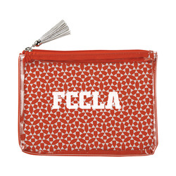 Image of Geometric Zippered Pouch