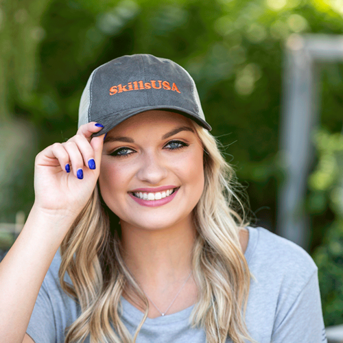Weathered Canvas Mesh Back Cap image thumbnail