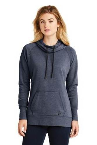 New Era Ladies Tri-Blend Fleece Pullover Hoodie. LNEA510 image thumbnail