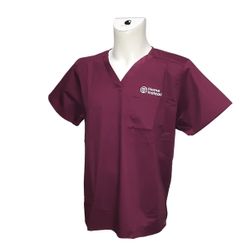 Image of WonderWink® Unisex WorkFlex™ Chest Pocket V-Neck Top