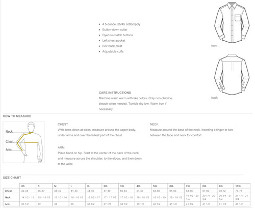 Men's 4-H Easy Care White Shirt • XS-3XL image thumbnail