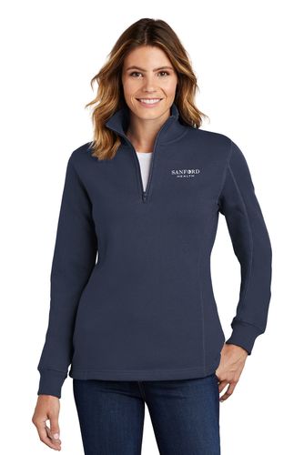 Sport-Tek Ladies 1/4-Zip Sweatshirt image thumbnail