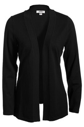 Image of Ladies Open Front Cardigan