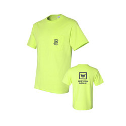 Image of Wirtgen High Viz Pocket Tee