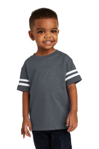 Rabbit Skins Toddler Football Fine Jersey Tee image thumbnail