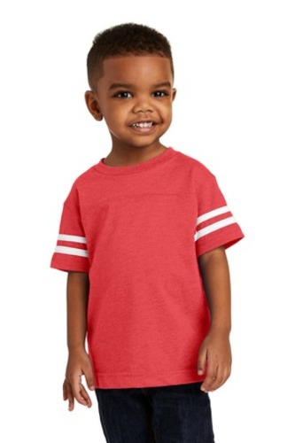 Rabbit Skins Toddler Football Fine Jersey Tee image thumbnail